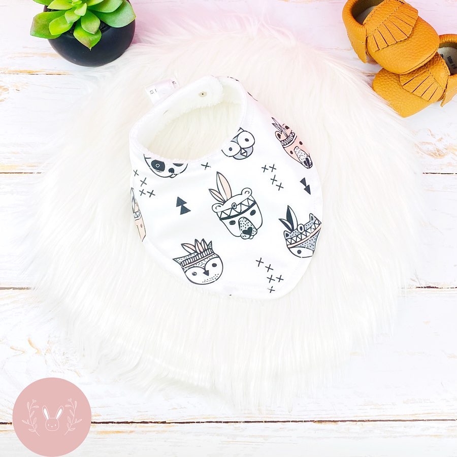 Bavoir bandana bio pour bébé Rêve en Coton Bavoir bandana bio pour bébé Rêve en Coton