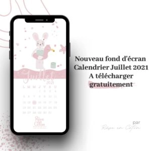 calendrier Juillet 2021