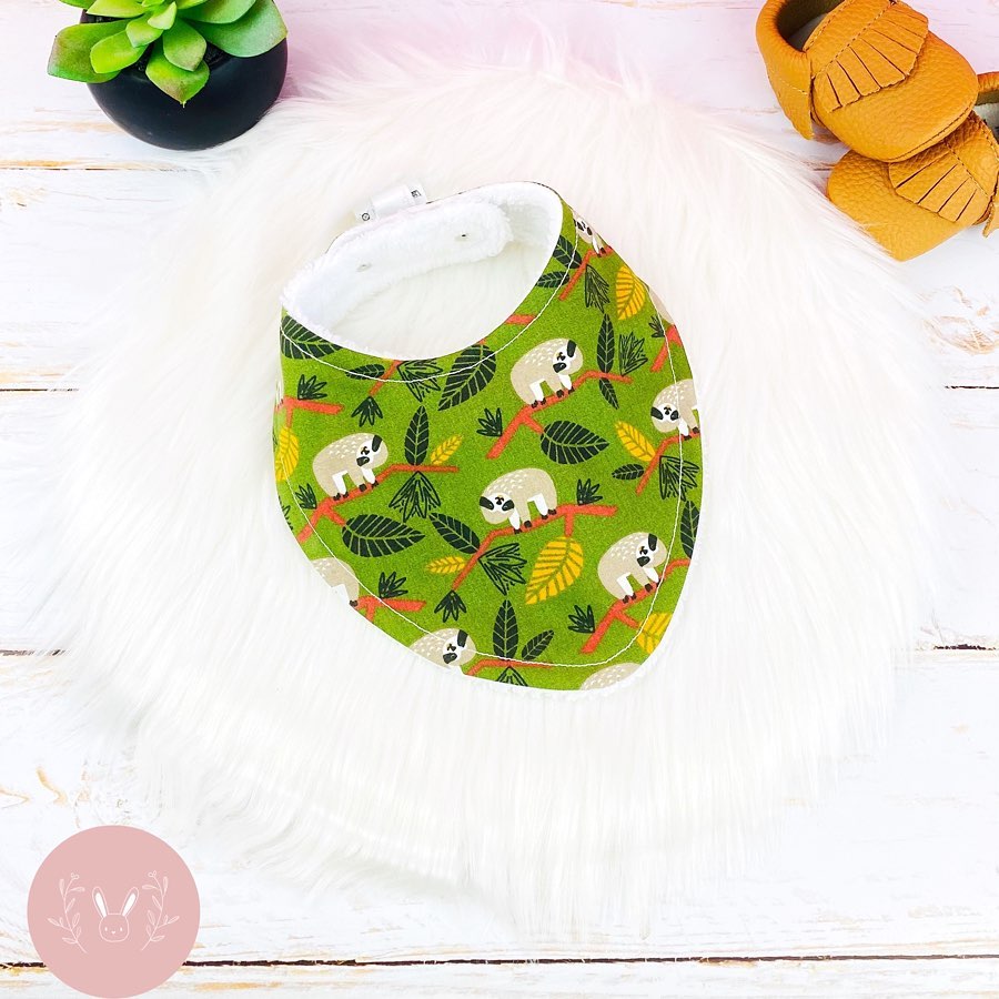 Bavoir bandana bio pour bébé Rêve en Coton-2 Bavoir bandana bio pour bébé Rêve en Coton