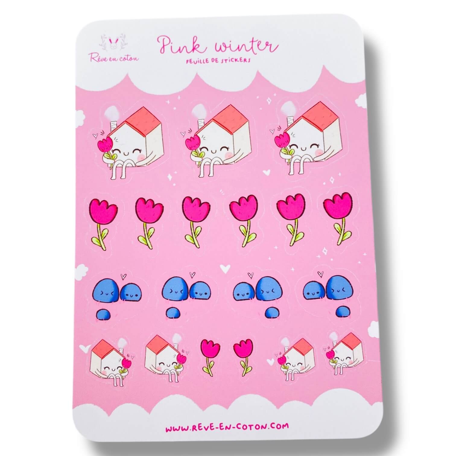 Stickersheet winter house bullet journal Stickersheet winter house bullet journal
