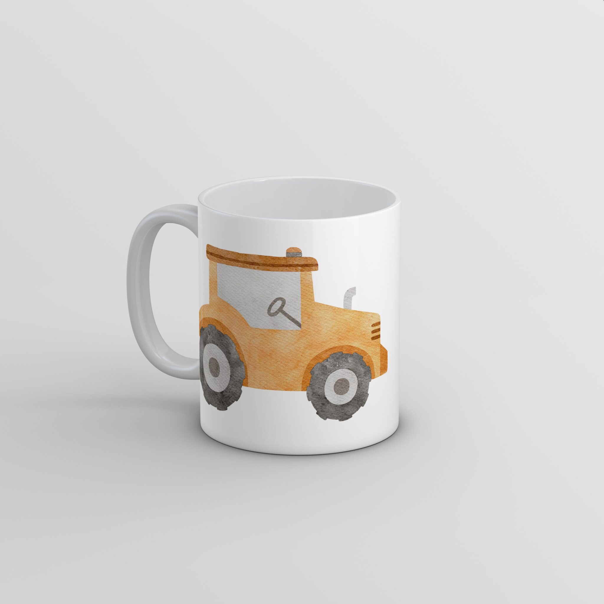 Tasse personnalisée prénom tracteur - idée cadeau cadeau - rêve en coton Tasse personnalisée prénom tracteur - idée cadeau cadeau - rêve en coton