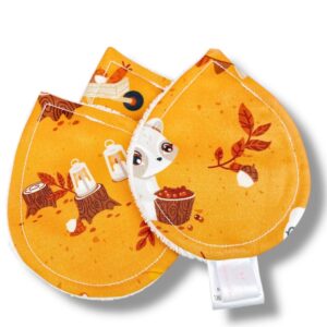 lingettes gouttes foret d'automne - lingettes démaquillantes