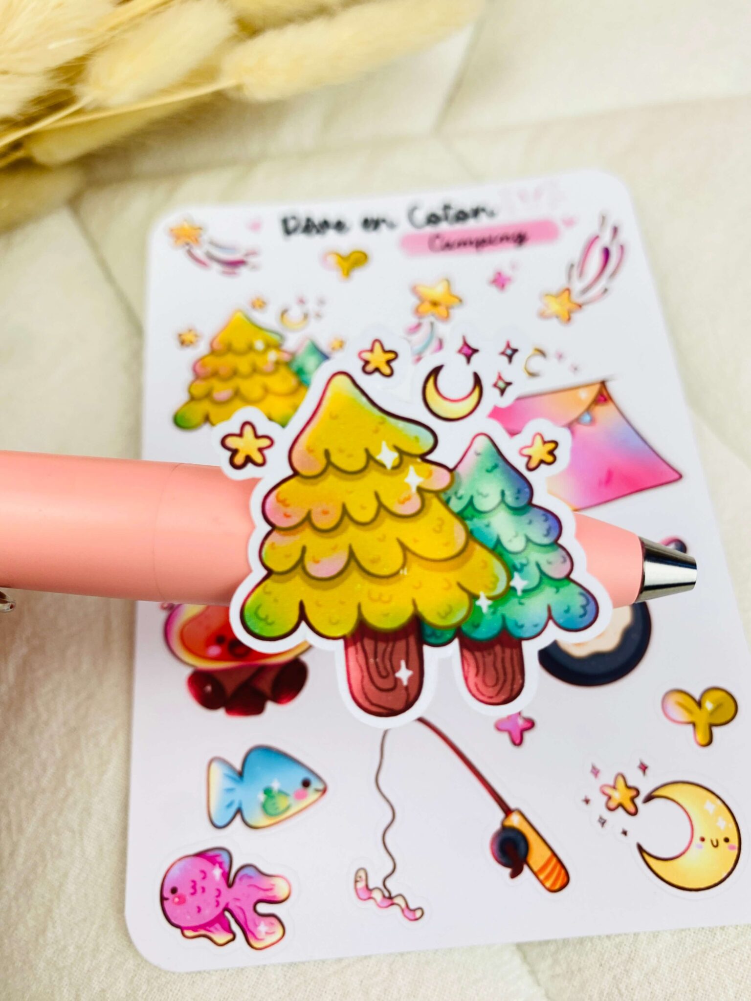 planner stickers camping bullet journal - Rêve en coton planner stickers camping bullet journal - Rêve en coton