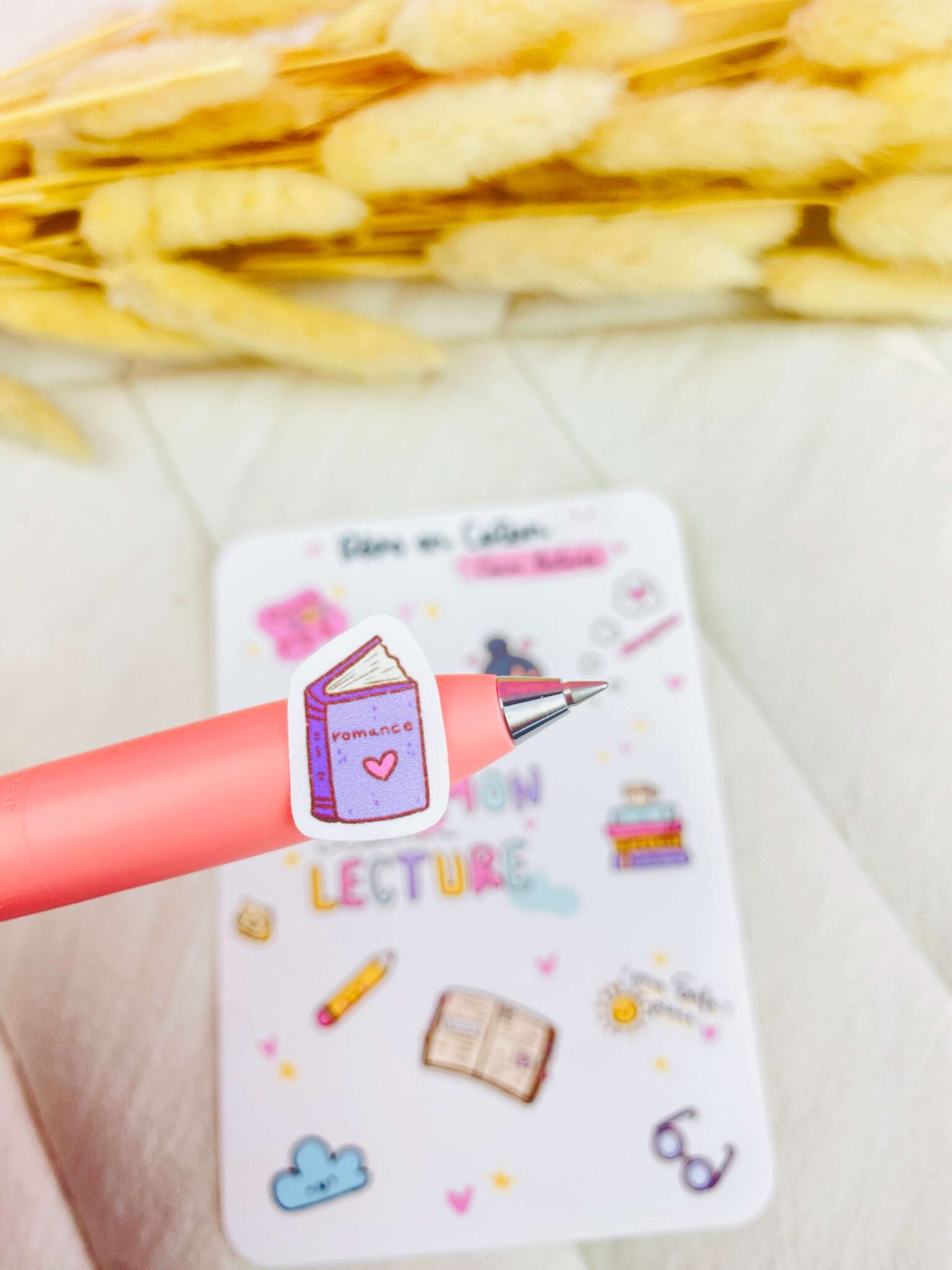 planner stickers Mon coin lecture - Rêve en coton planner stickers Mon coin lecture - Rêve en coton