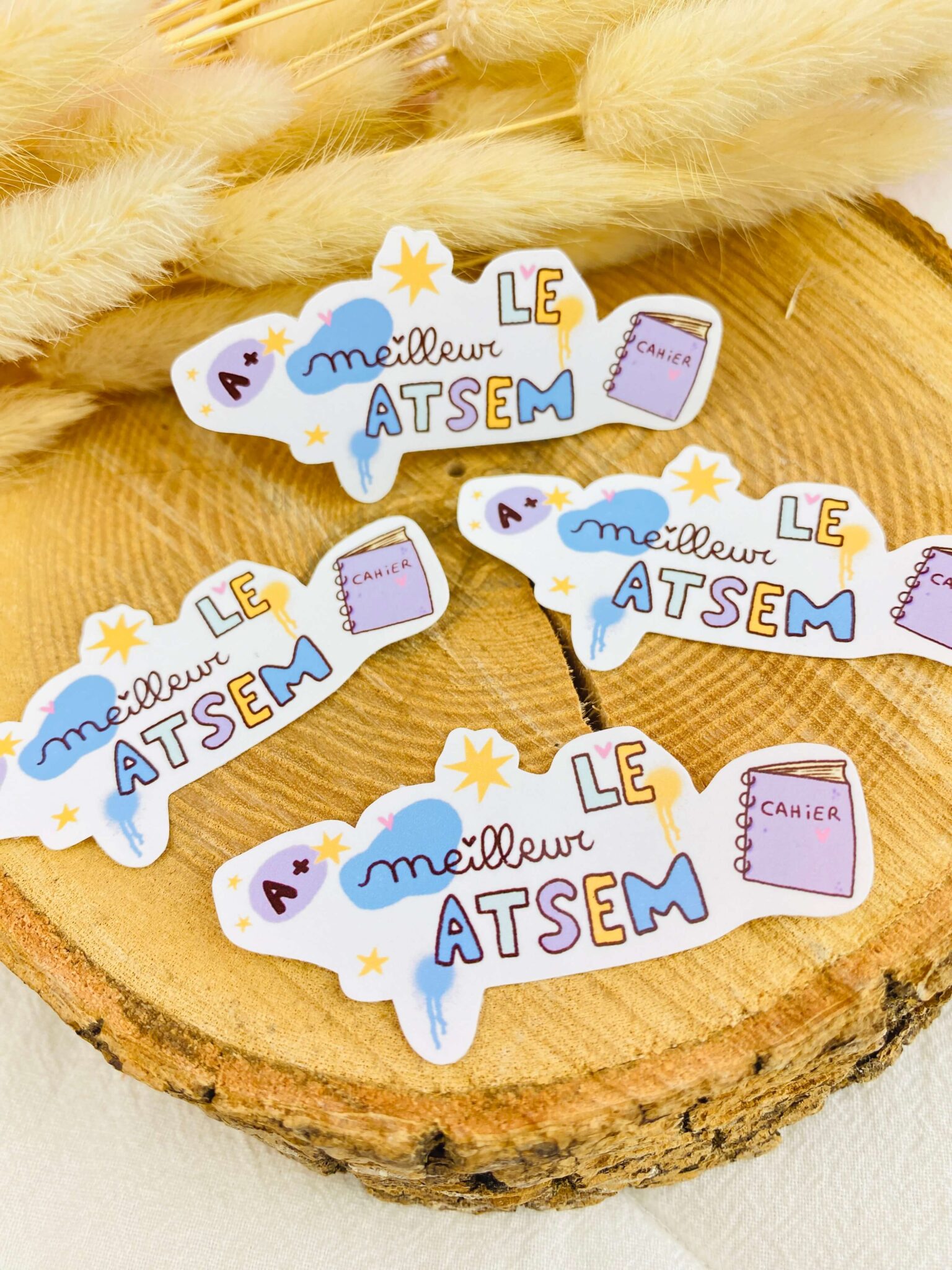 le meilleur atsem, cadeau fin d'année scolaire le meilleur atsem, cadeau fin d'année scolaire