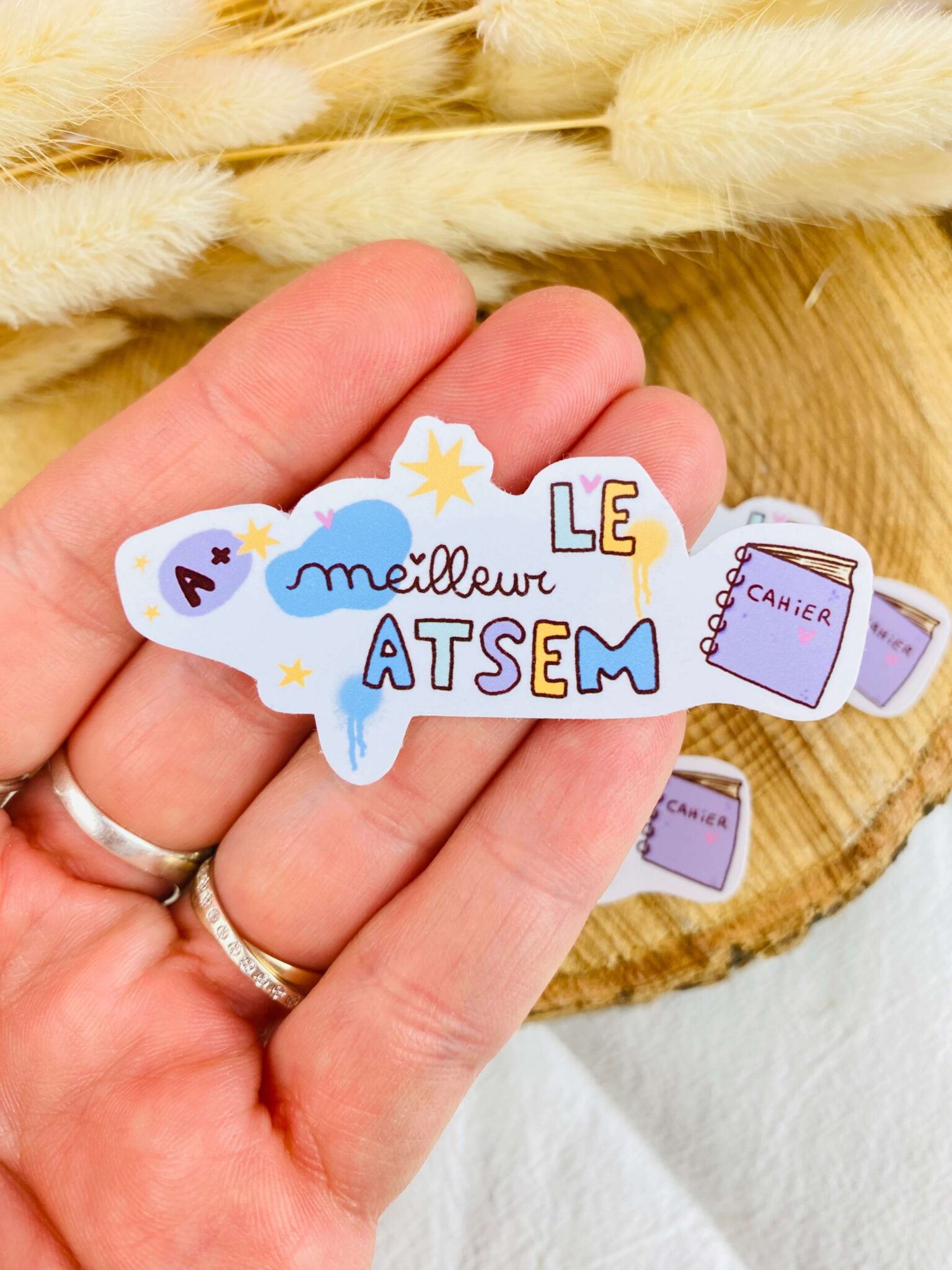 le meilleur atsem, cadeau fin d'année scolaire le meilleur atsem, cadeau fin d'année scolaire