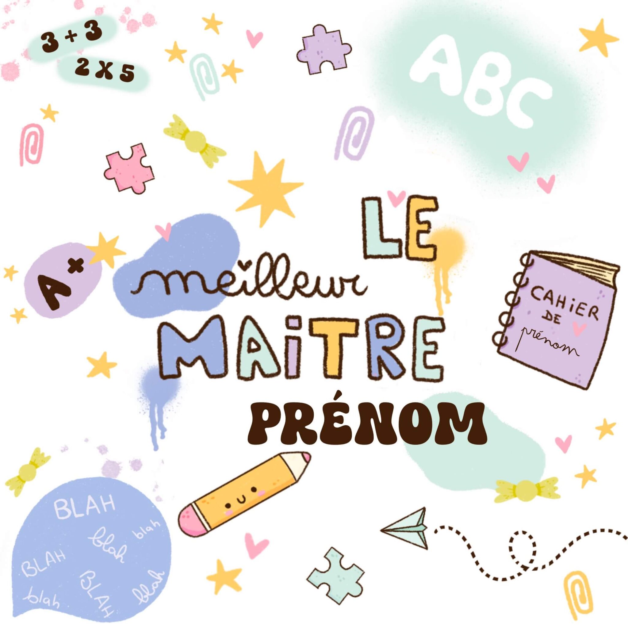 cadeau maitresse cadeau fin d'année rêve en coton Le meilleur Maitre cadeau maitresse cadeau fin d'année rêve en coton Le meilleur Maitre