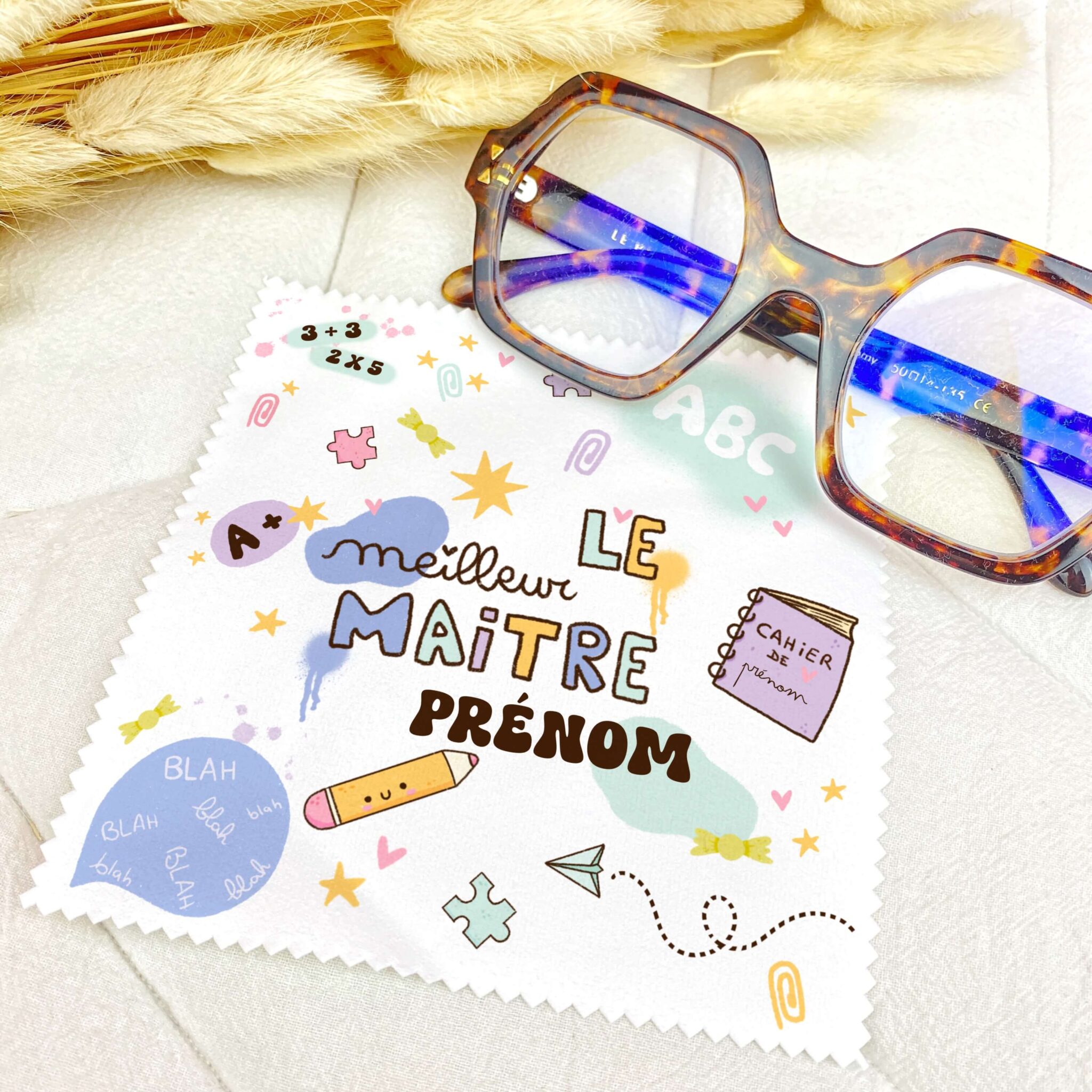 chiffon à lunettes , le meilleur maitre , Rêve en coton chiffon à lunettes , le meilleur maitre , Rêve en coton