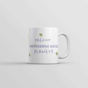 tasse personnalisée rêve en coton