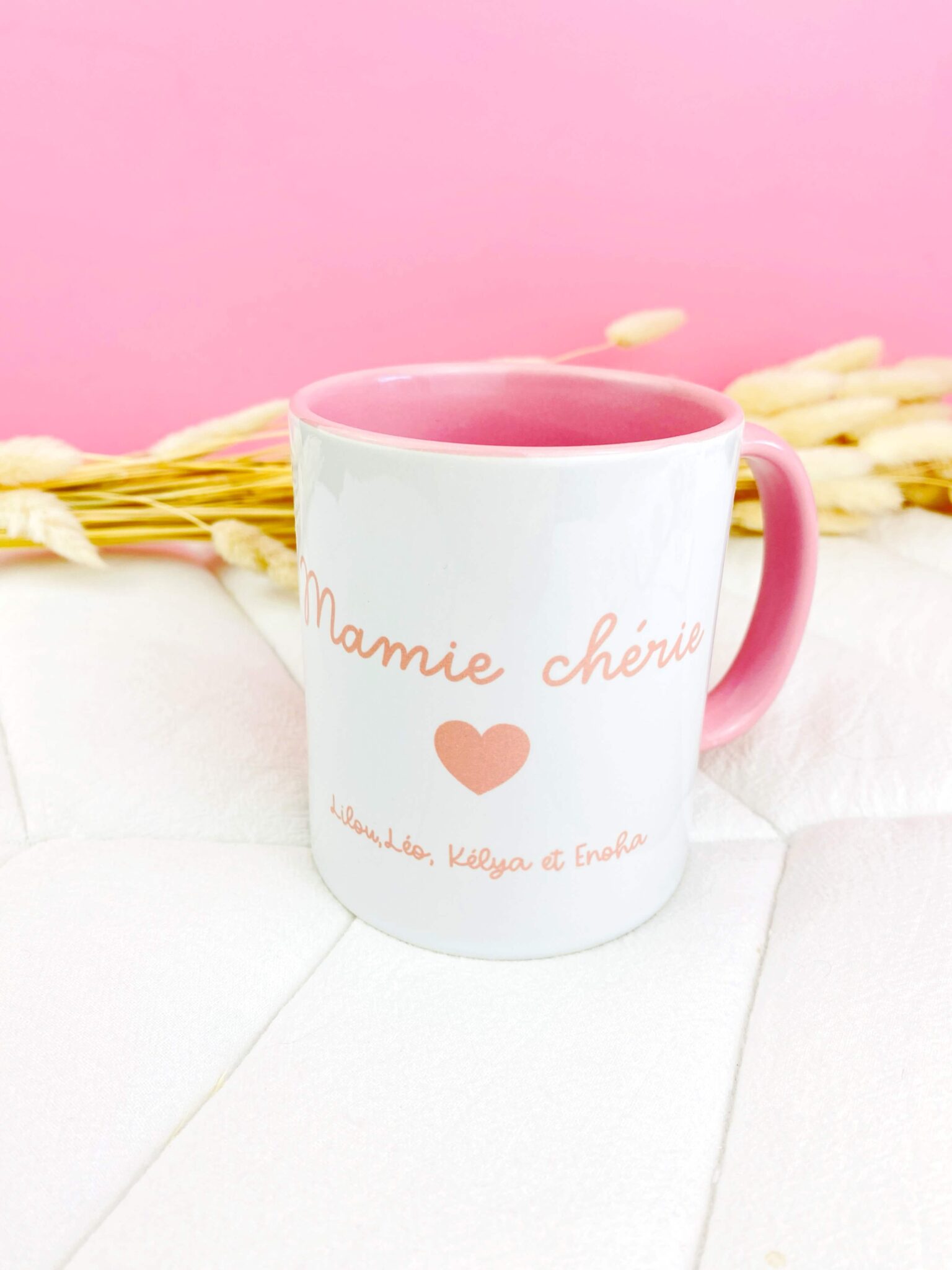 tasse personnalisée fête des mamies - Rêve en coton tasse personnalisée fête des mamies - Rêve en coton