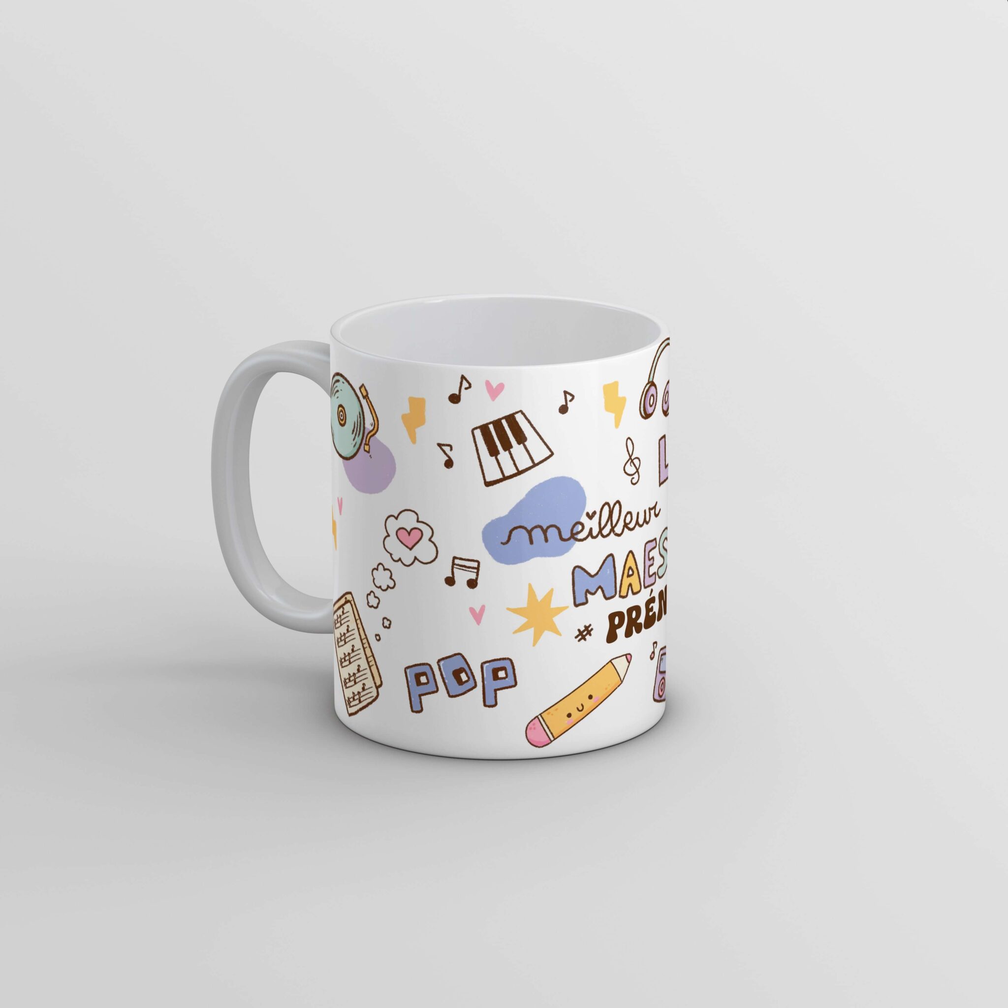Tasse personnalisée rêve en coton le meilleur maestro cadeau fin d'année scolaire Tasse personnalisée rêve en coton le meilleur maestro cadeau fin d'année scolaire
