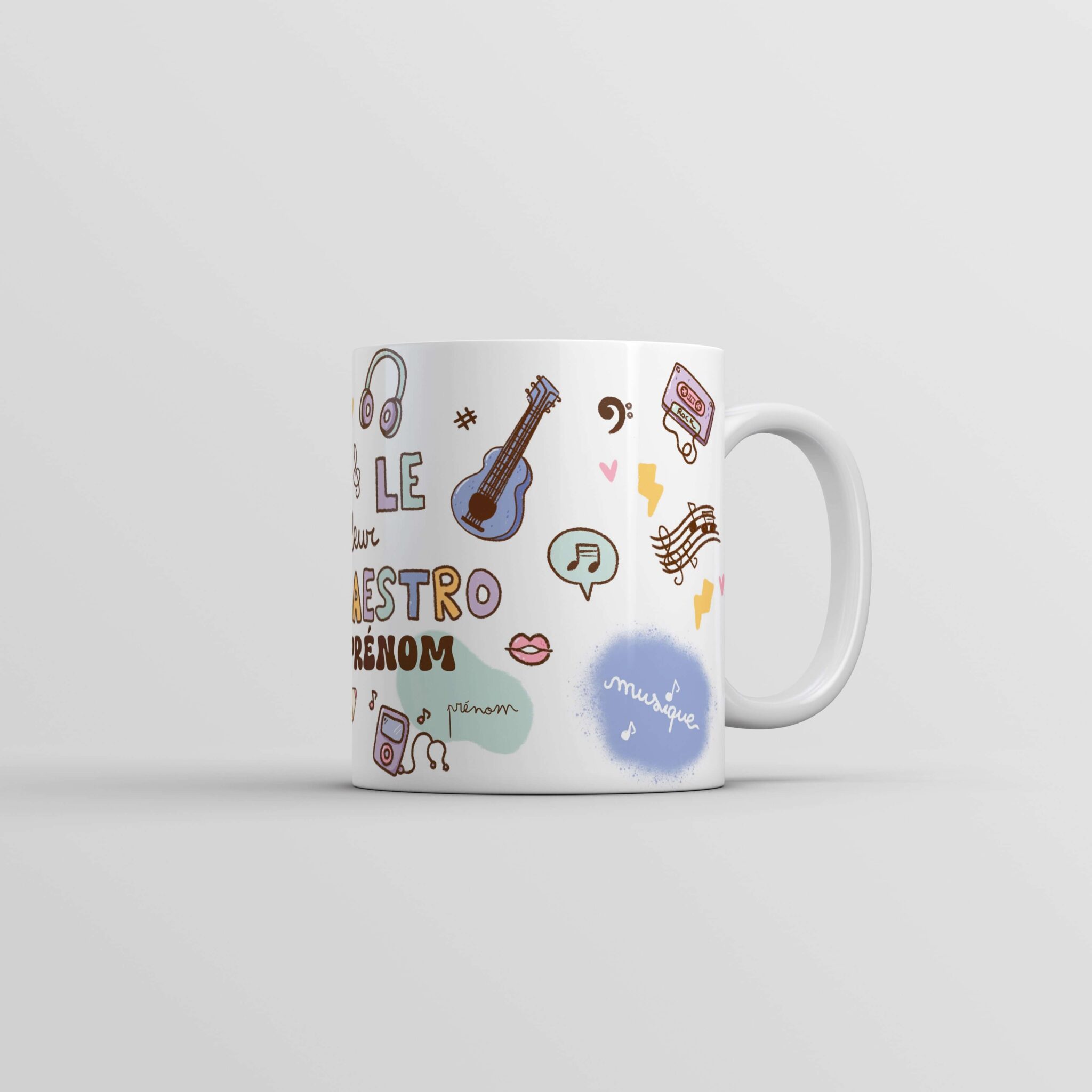 Tasse personnalisée rêve en coton le meilleur maestro cadeau fin d'année scolaire Tasse personnalisée rêve en coton le meilleur maestro cadeau fin d'année scolaire