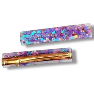 Barrette Plate - Rebelle rêve en coton