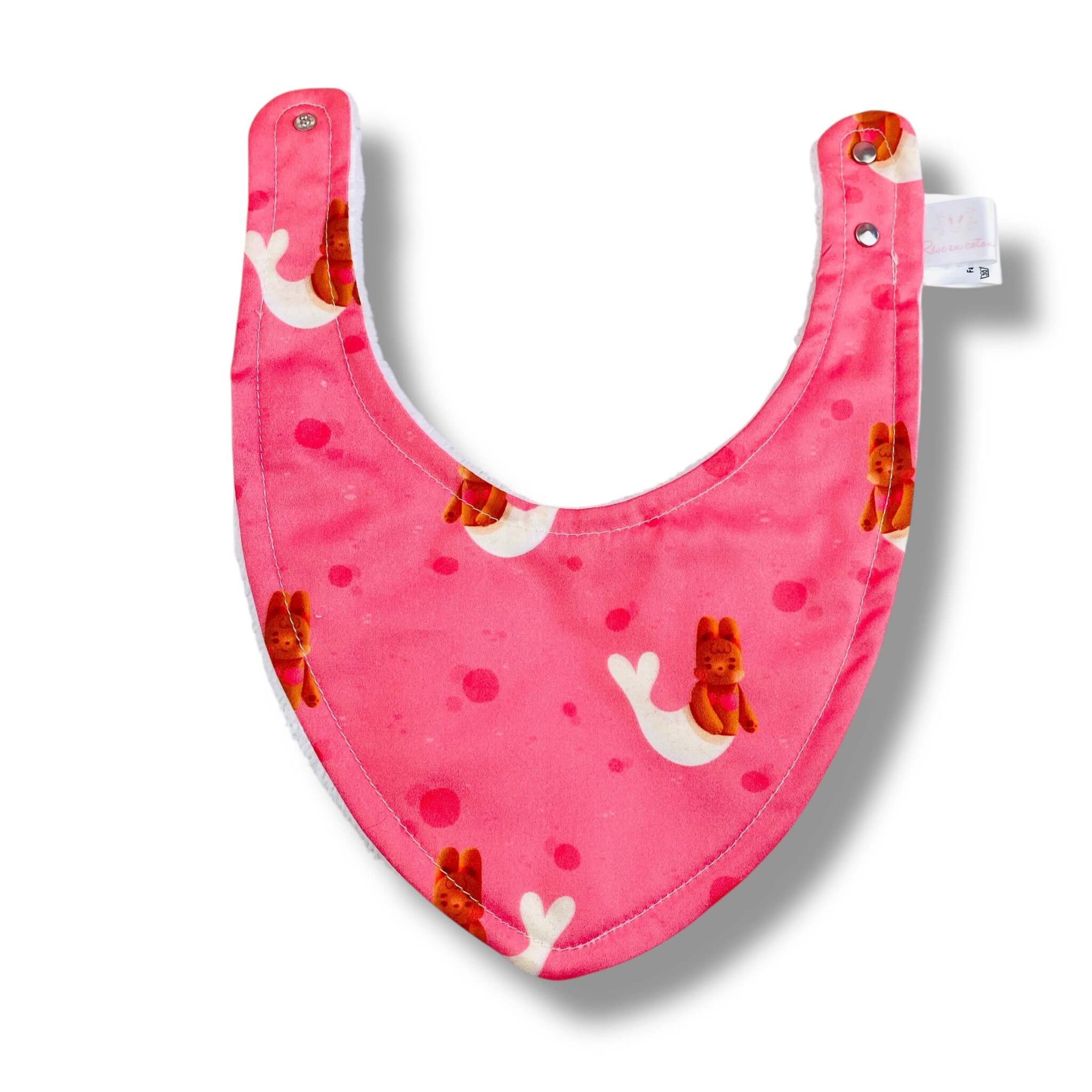 Bavoir bandana bio pour bébé Rêve en Coton Bavoir bandana bio pour bébé Rêve en Coton