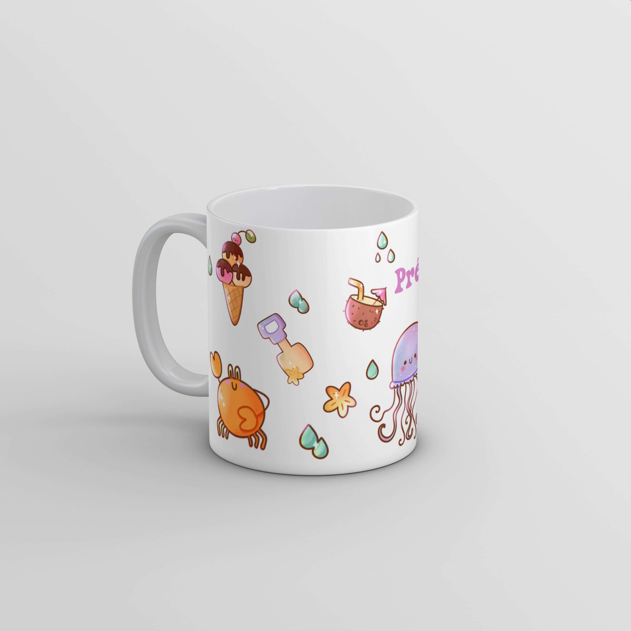 tasse personnalisée vacances rêve en coton tasse personnalisée vacances rêve en coton