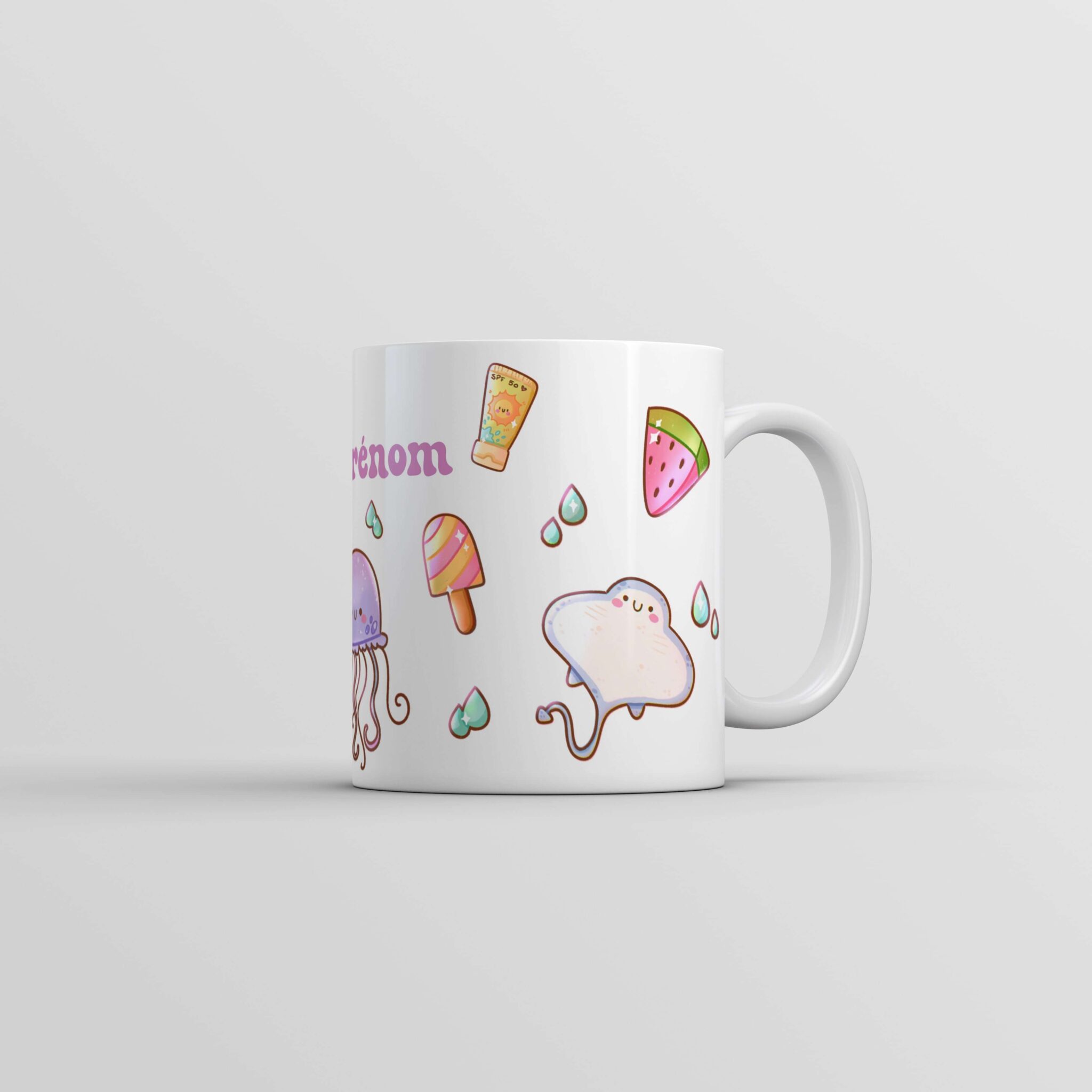tasse personnalisée vacances rêve en coton tasse personnalisée vacances rêve en coton