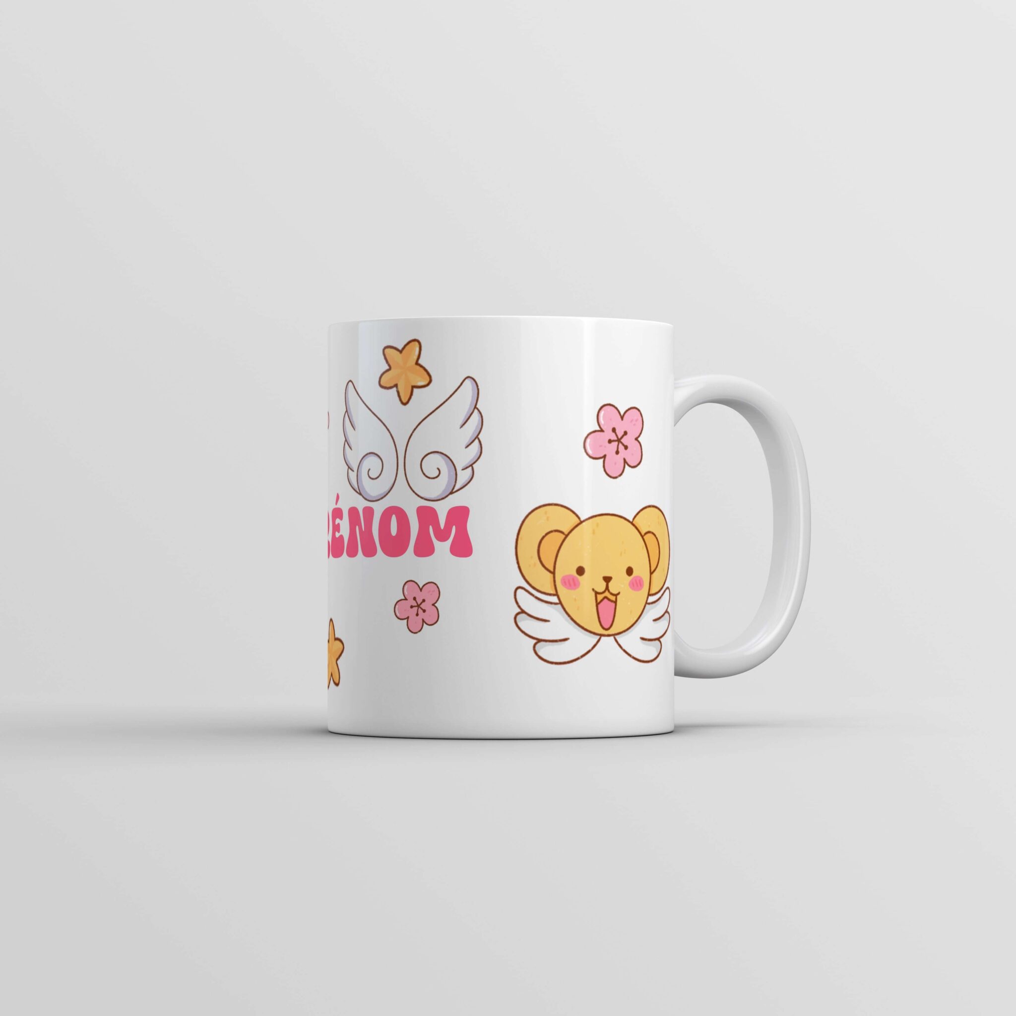 Ma tasse personnalisée prénom Sakura kéro béro Rêve en coton Ma tasse personnalisée prénom Sakura kéro béro Rêve en coton