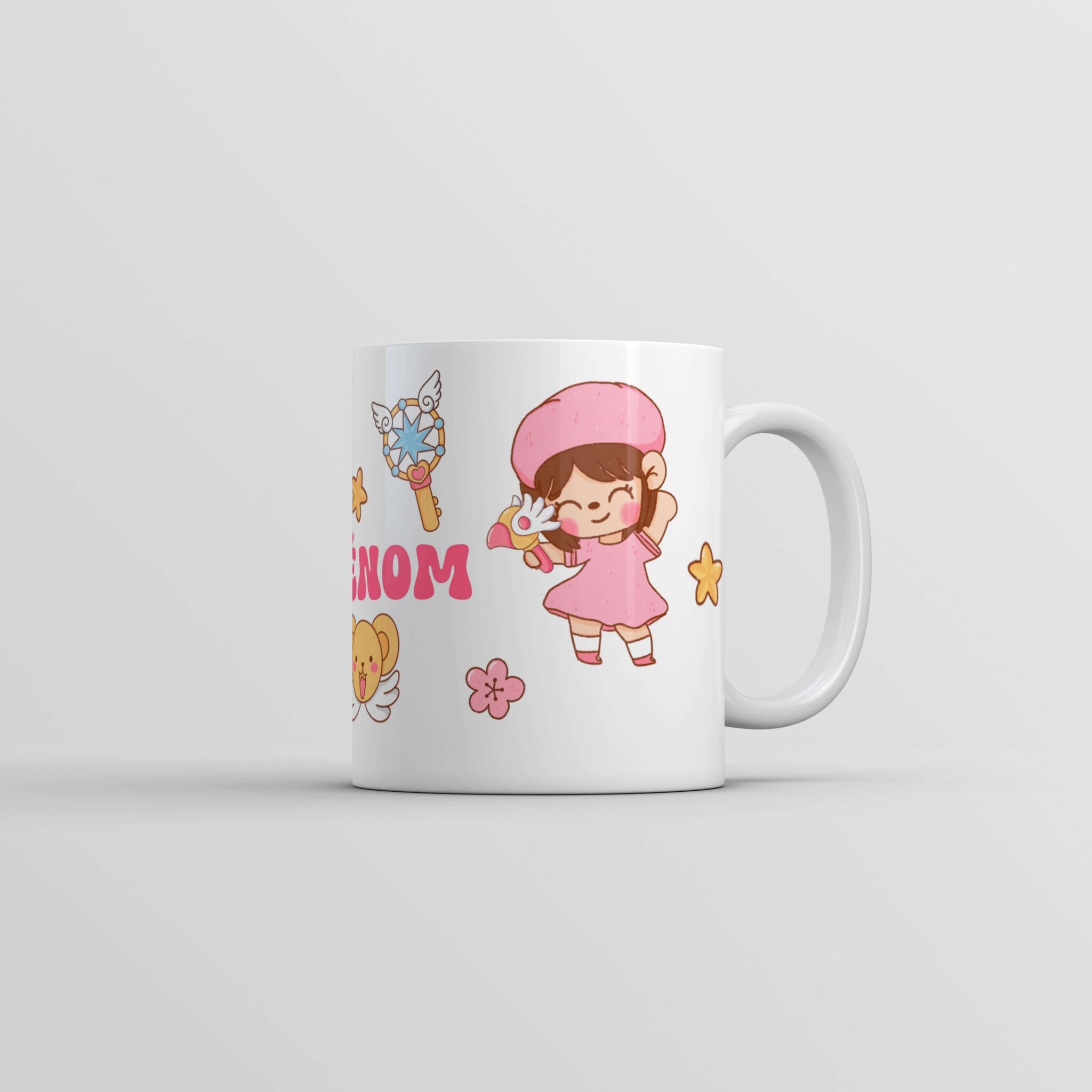 Ma tasse personnalisée prénom Sakura Rêve en coton Ma tasse personnalisée prénom Sakura Rêve en coton