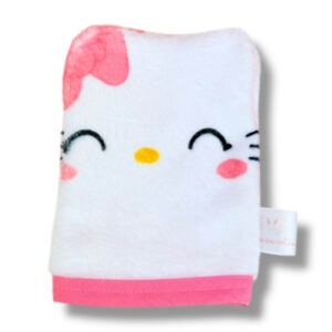 mini gant de toilette Kitty