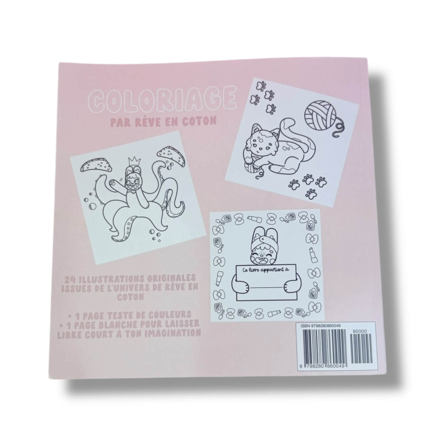 livre de coloriage mignon pour enfants - Rêve en coton livre de coloriage mignon pour enfants - Rêve en coton