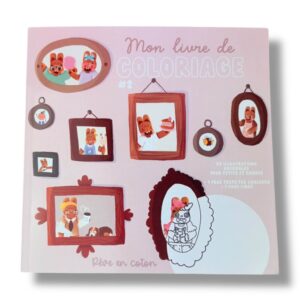 livre de coloriage mignon pour enfants - Rêve en coton