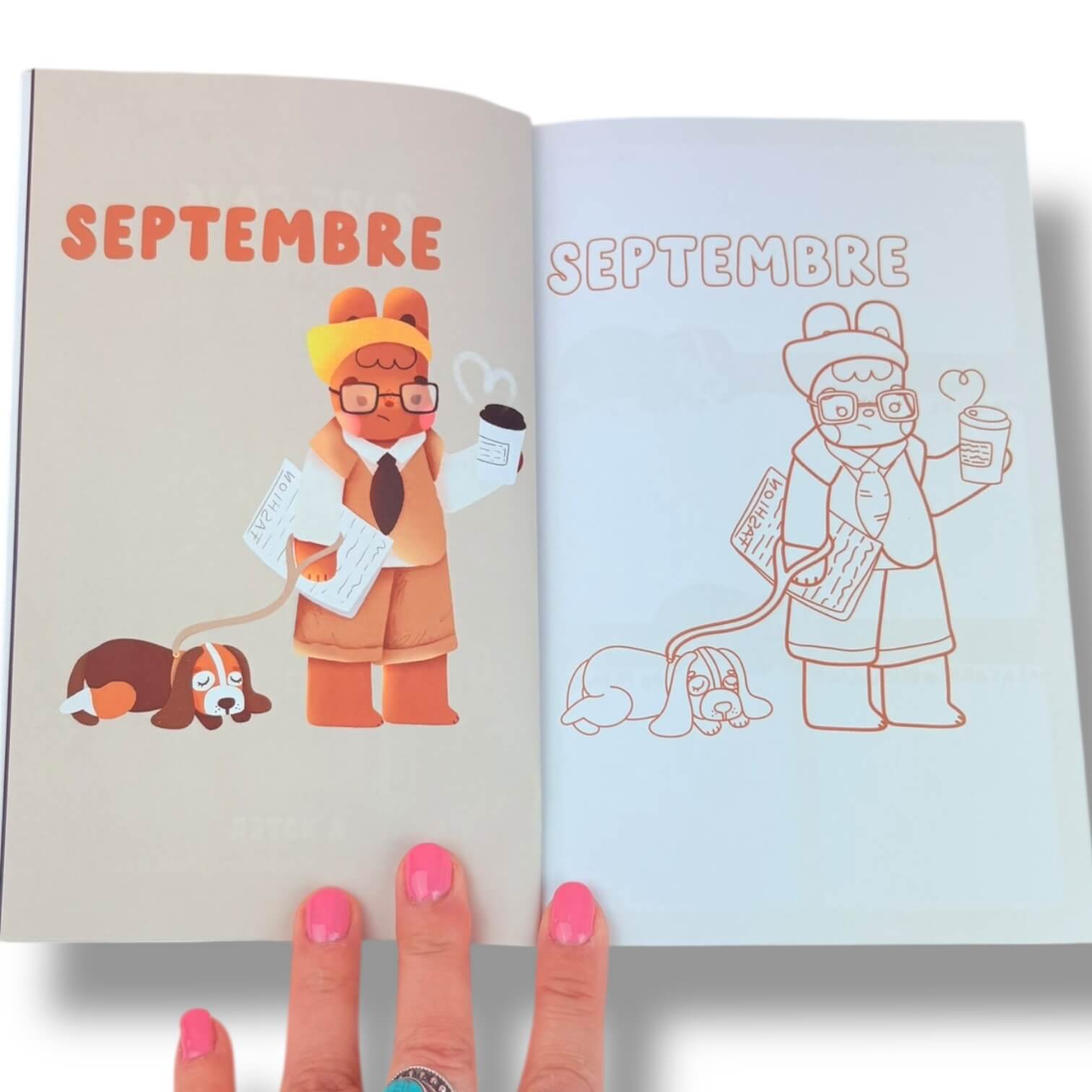 Agenda scolaire 2025 - 2026 par Rêve en Coton Agenda scolaire 2025 - 2026 par Rêve en Coton