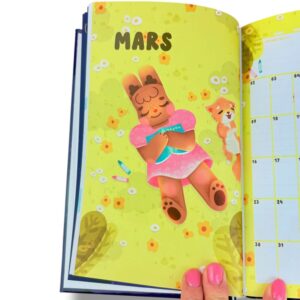 Agenda kawaii 2026 par Rêve en Coton