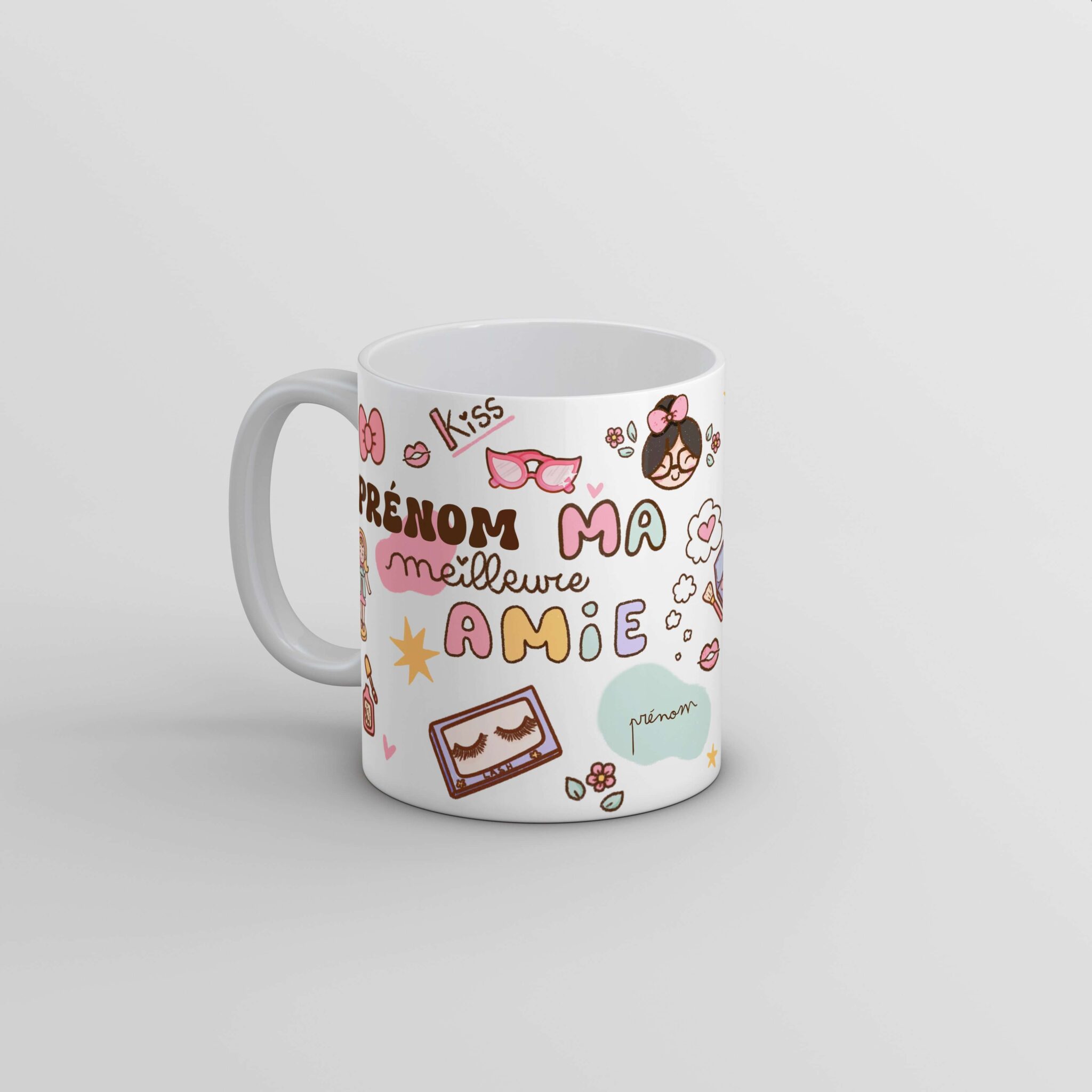 Tasse personnalisée rêve en coton Ma meilleure amie Tasse personnalisée rêve en coton Ma meilleure amie