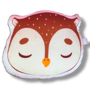 Coussin chouette à personnaliser