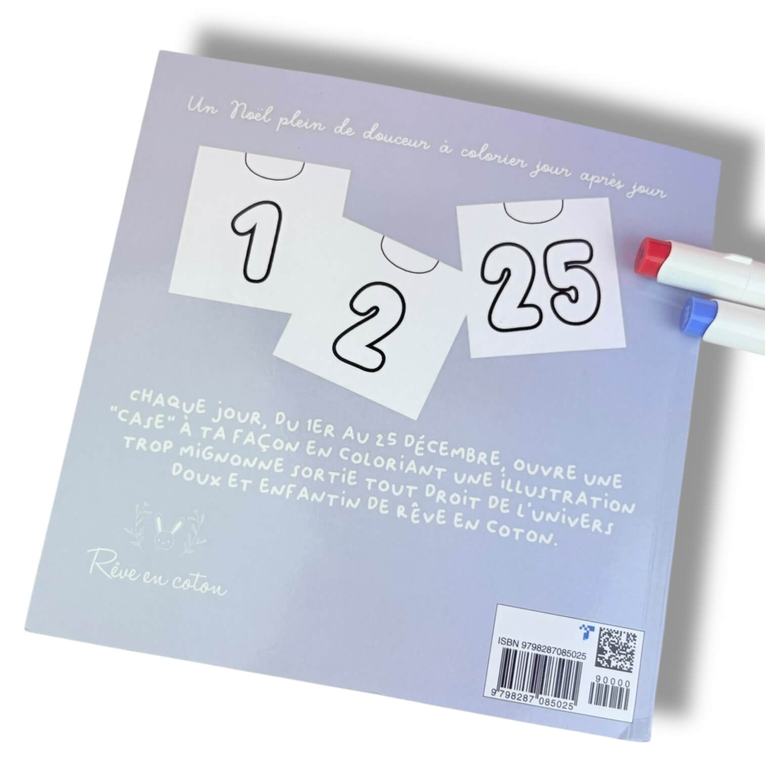 Livre de coloriage de l’Avent 2025 – 25 jours créatifs Livre de coloriage de l’Avent 2025 – 25 jours créatifs