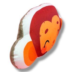 Coussin singe à personnaliser