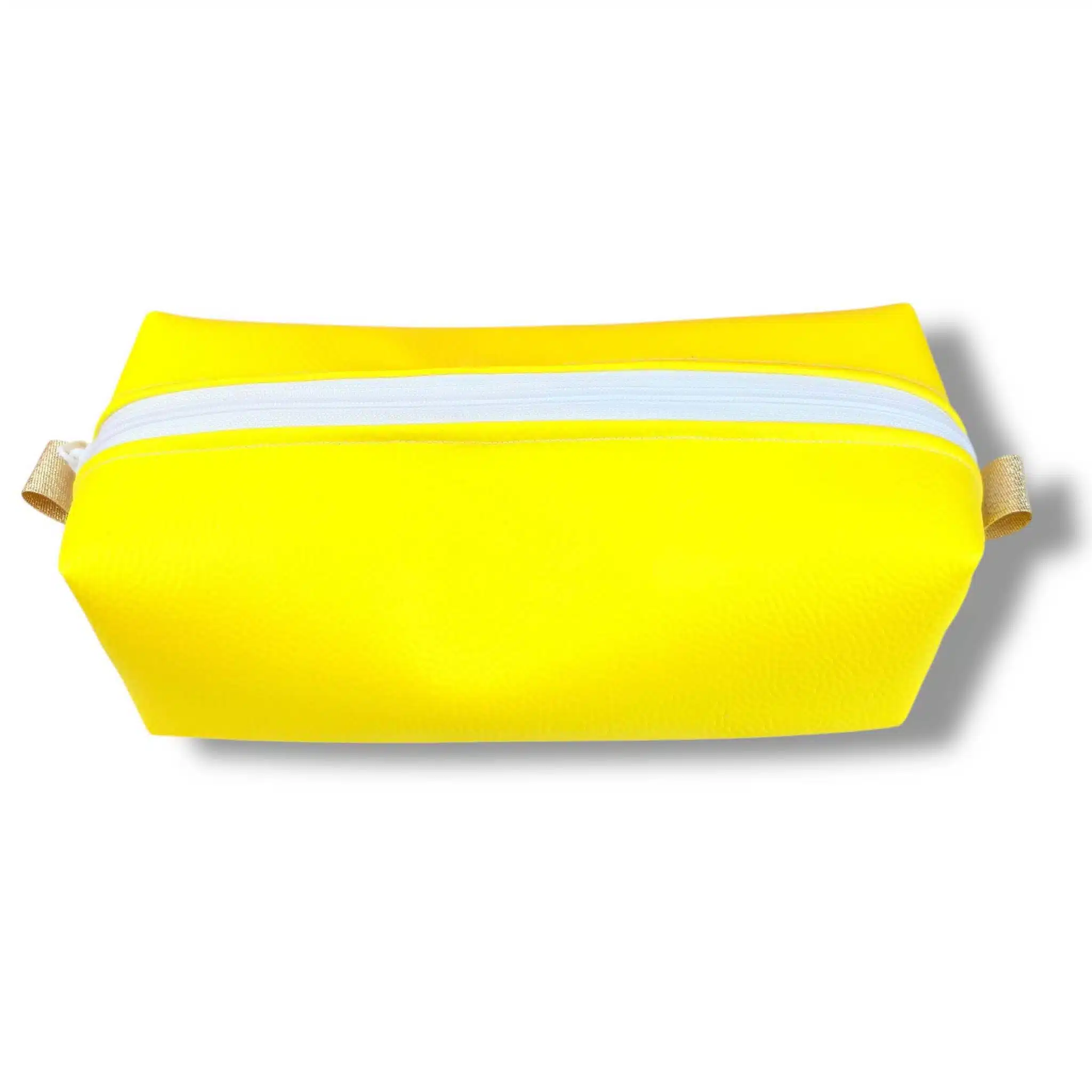 trousse simili cuir Jaune soleil - Rêve en coton trousse simili cuir Jaune soleil - Rêve en coton