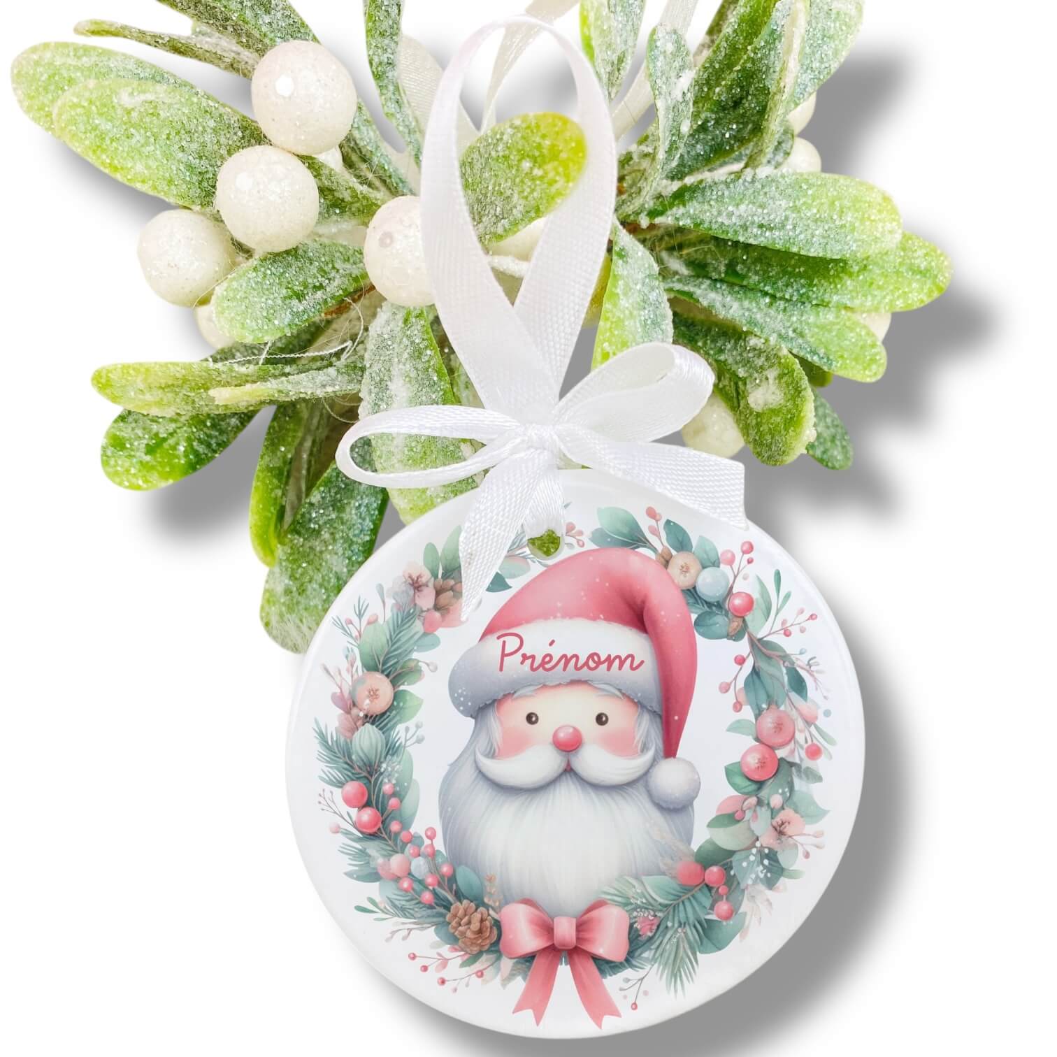 Boule de Noel personnalisée - Rêve en coton Boule de Noel personnalisée - Rêve en coton