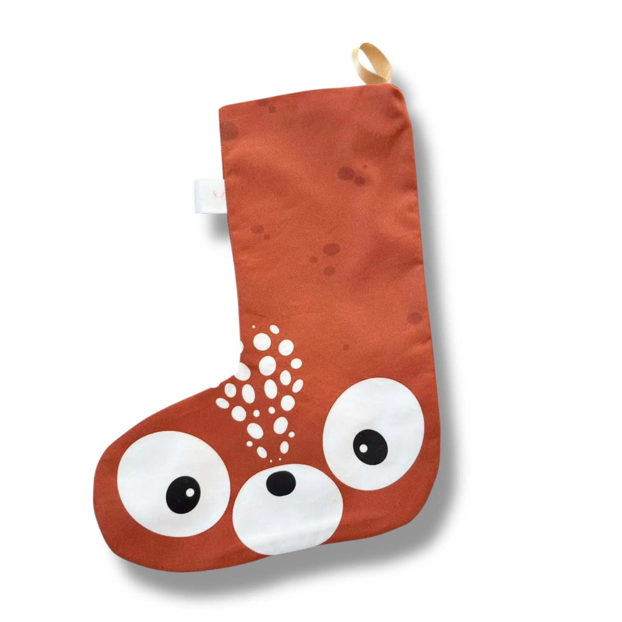 Chaussette de Noël - biche - Rêve en coton Chaussette de Noël - biche - Rêve en coton