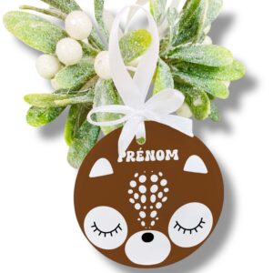 boule de noel personnalisée rêve en coton