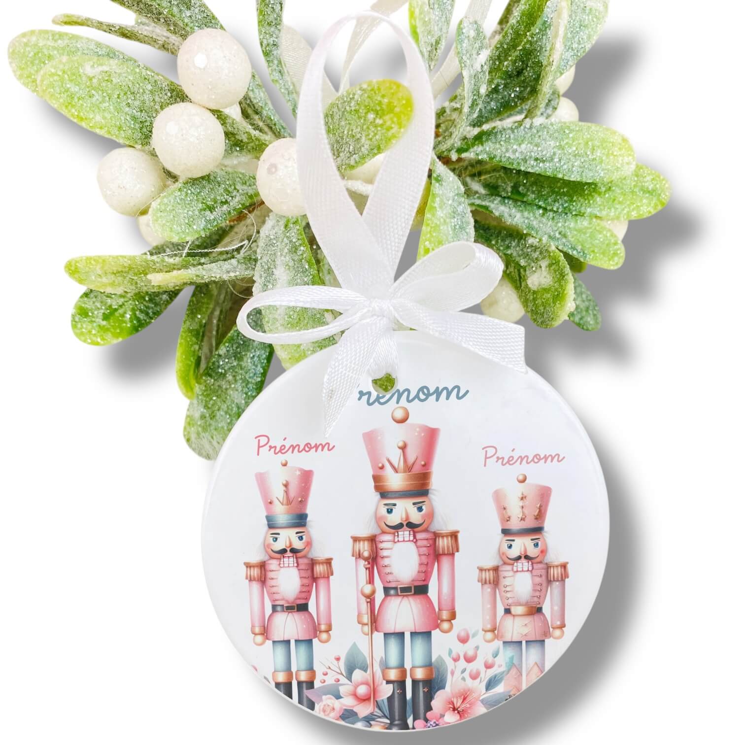 Boule de Noel personnalisée - Rêve en coton Boule de Noel personnalisée - Rêve en coton