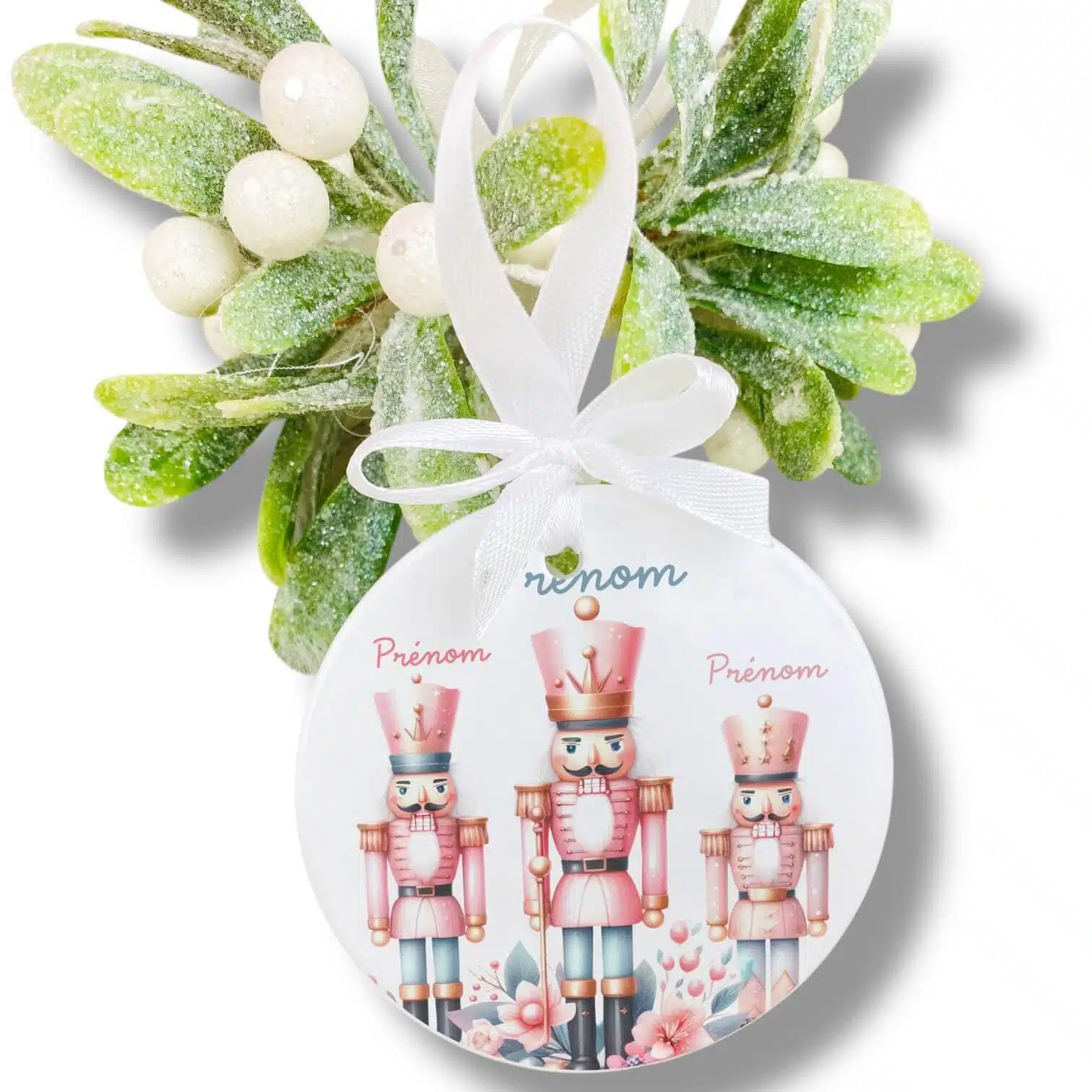 Boule de Noel personnalisée - Rêve en coton Boule de Noel personnalisée - Rêve en coton
