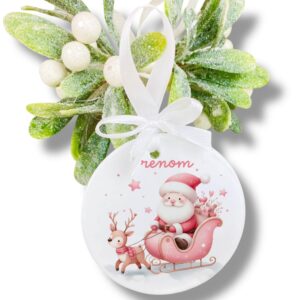 Boule de Noel personnalisée - Rêve en coton