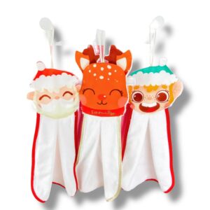 serviettes à mains de noel