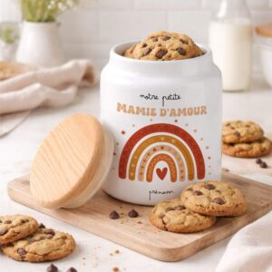 Pots à Cookies, cadeau fete des mamies, cadeaux mamies personnalisé, rêve en coton