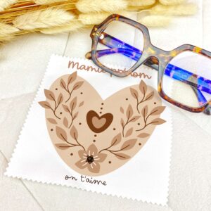 chiffonnette à lunette personnalisée - La meilleure Mamie