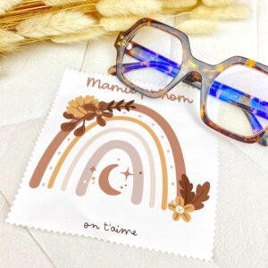 chiffonnette à lunette personnalisée - La meilleure Mamie