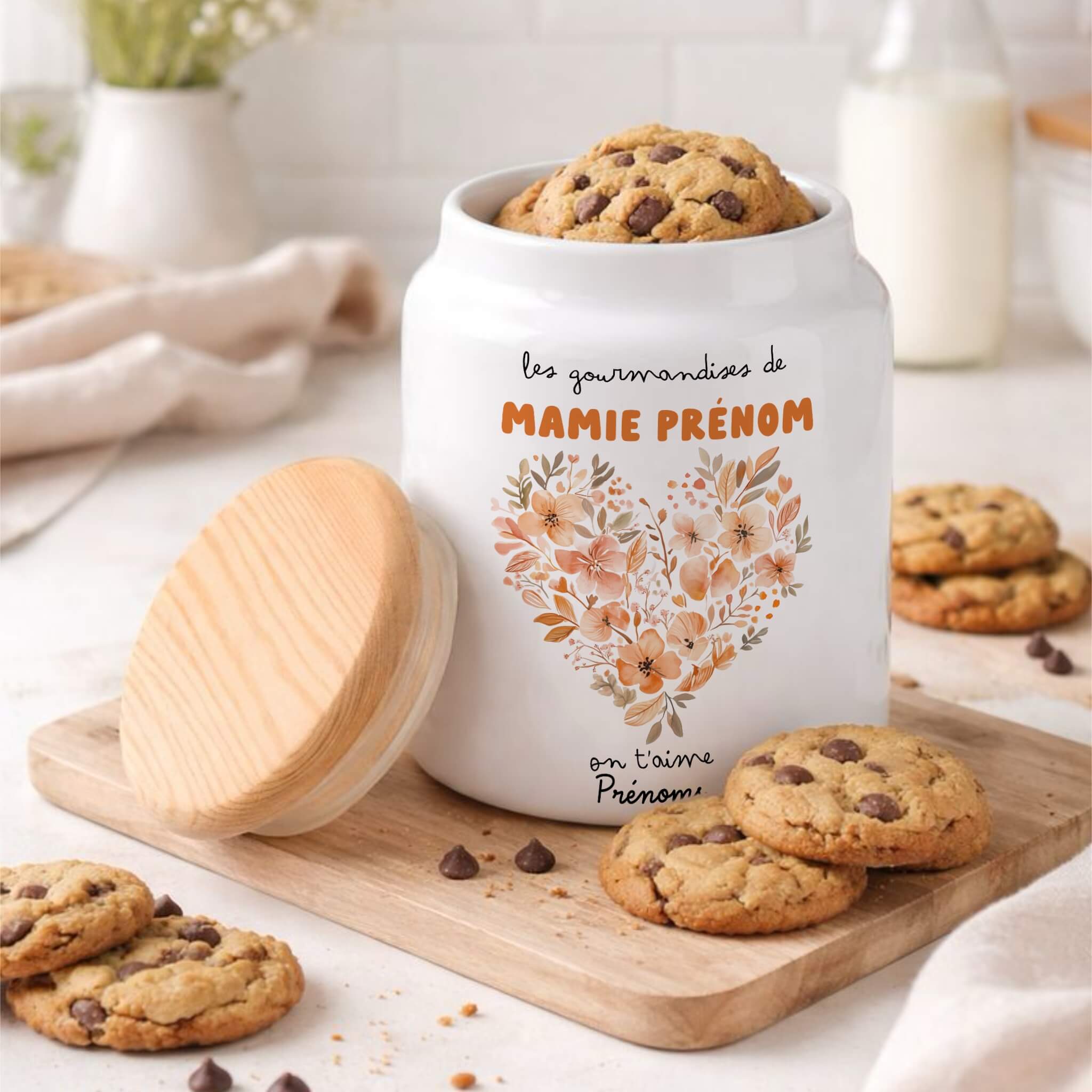 Pots à Cookies pour mamie - fête des mamies - rêve en coton Pots à Cookies pour mamie - fête des mamies - rêve en coton