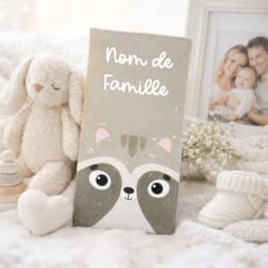 protège livret de famille Raton gourmand