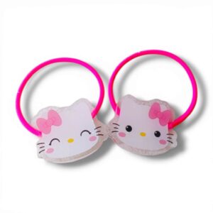 duo élastique à cheveux Kitty - Rêve en coton